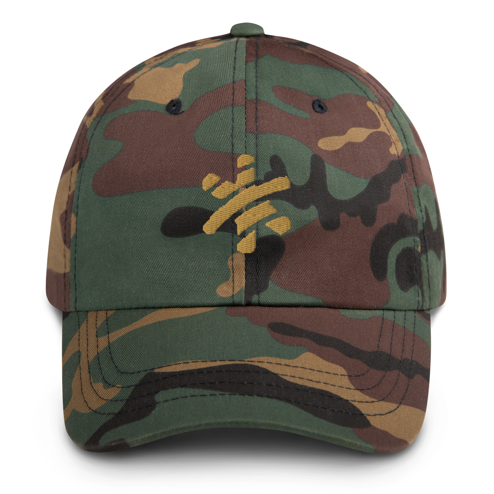 Classic Dad Cap - Green Camo