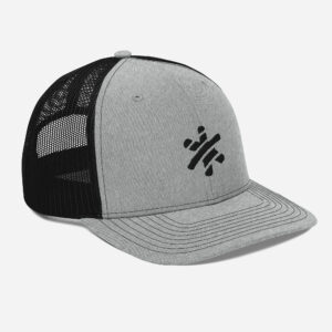 Snapback Trucker Cap – Grey/Black