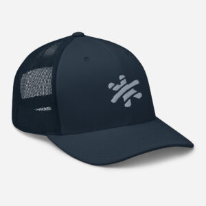 Retro Trucker Cap – Navy