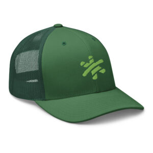 Retro Trucker Cap – Evergreen