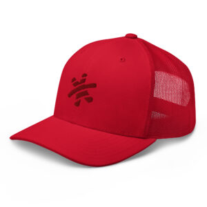 Retro Trucker Cap – Red