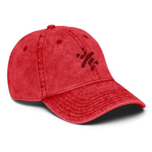Vintage  Cap – Red